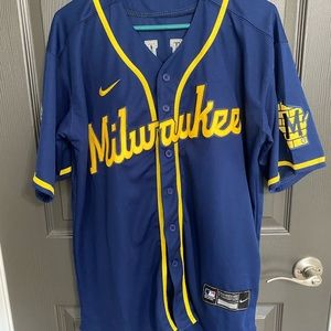 Milwaukee Yelich Jersey
